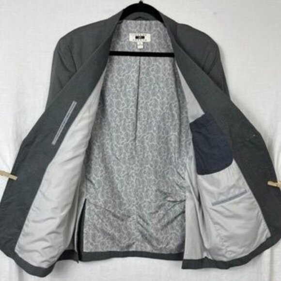 Joseph Abboud Cotton Blazer Mens‎ M Double Vent 2 Button Casual Preppy Academia - Picture 5 of 14